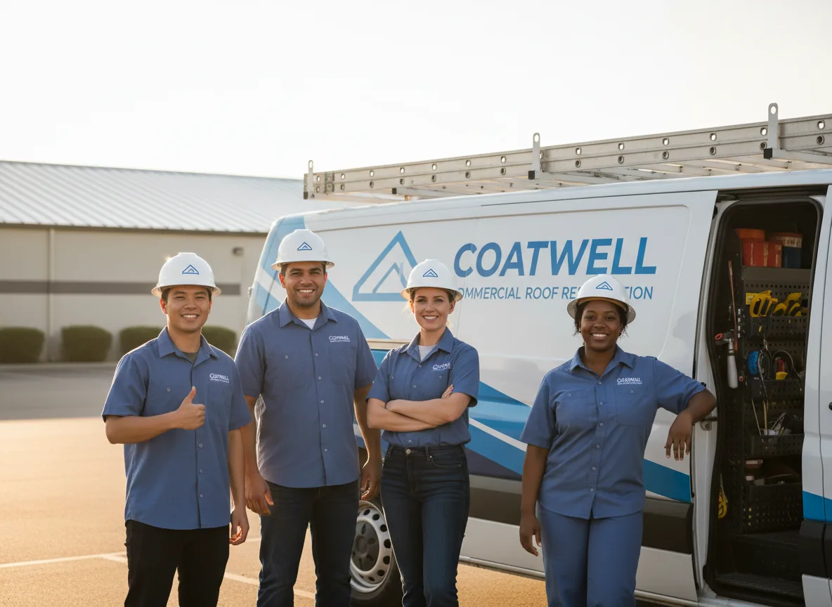 Commercial roof coating company in Aurora, NC